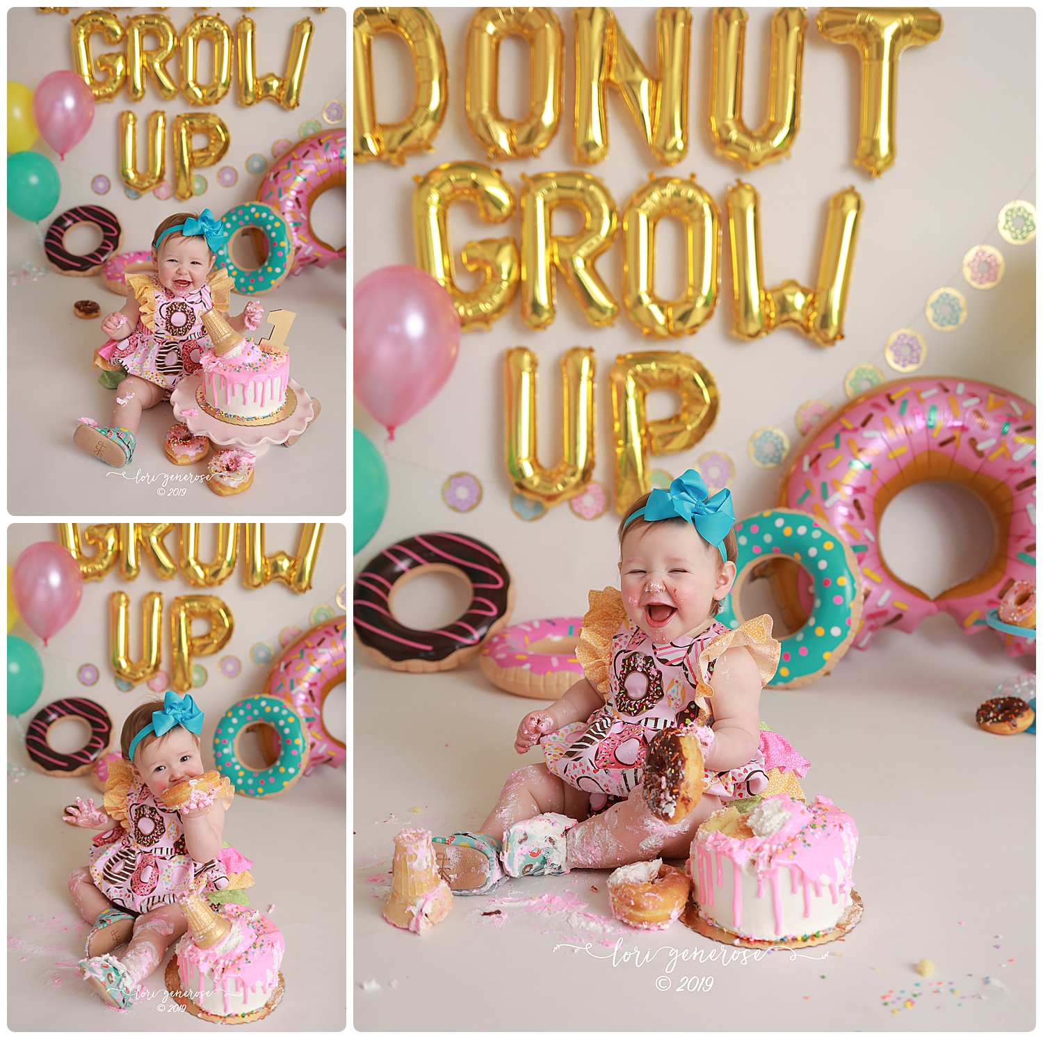 I don't know if I can handle this! Emma is absolutely amazing! Those Freshly Picked donut mocs are the icing on the cake... pun intended! Happy birthday sweet baby girl! 