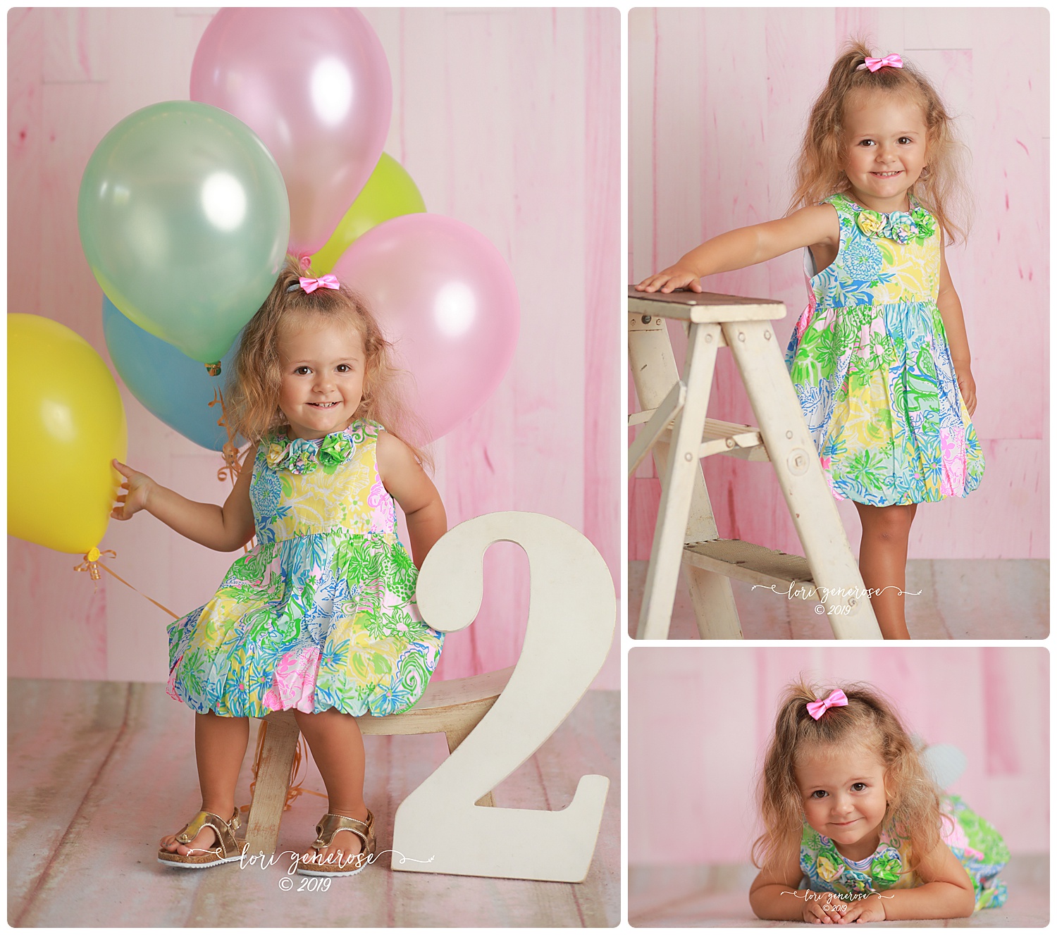 Another super sweet baby, Everly! She loved playing with her balloons and she can do a mean Baby Shark!