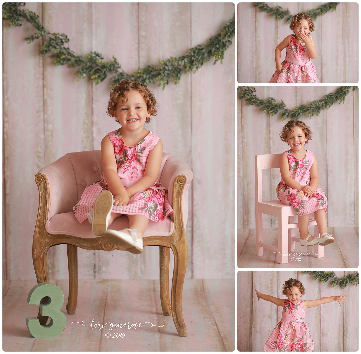 My girlie Sloane, three already! Love how simple and perfect this session was!