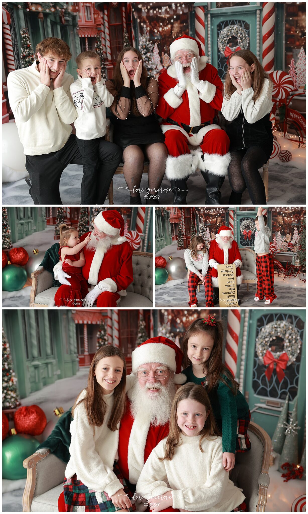 2023 Christmas Season Recap Christmas Mini Photo Sessions & Santa