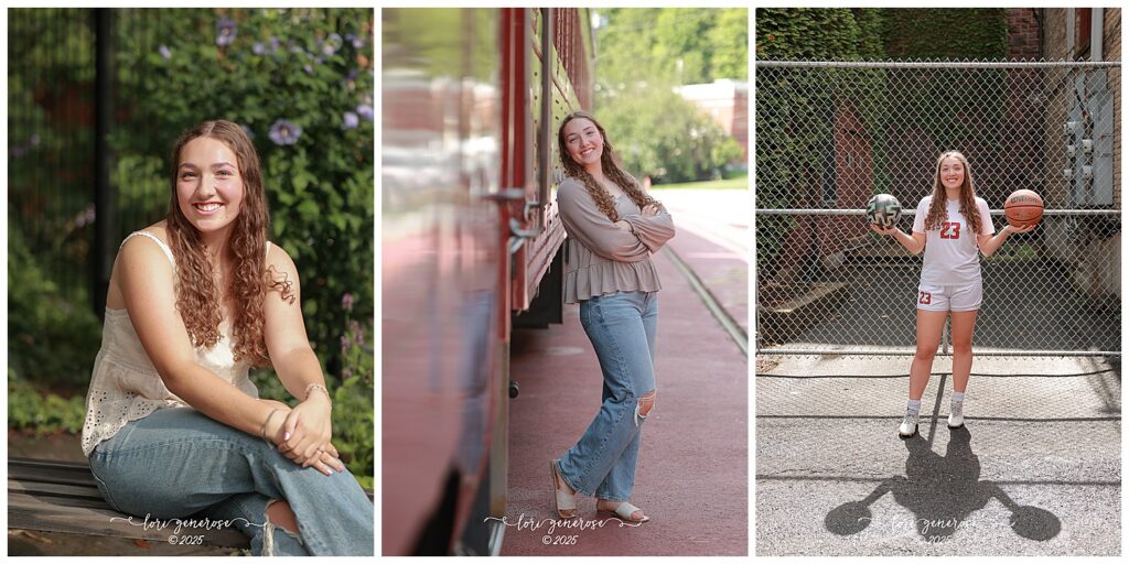 Senior girl photos in Jim Thorpe PA by Lehigh Valley photographer Lori Generose of LG Photography