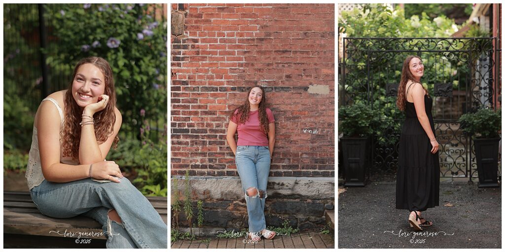 Senior girl photos in Jim Thorpe PA by Lehigh Valley photographer Lori Generose of LG Photography