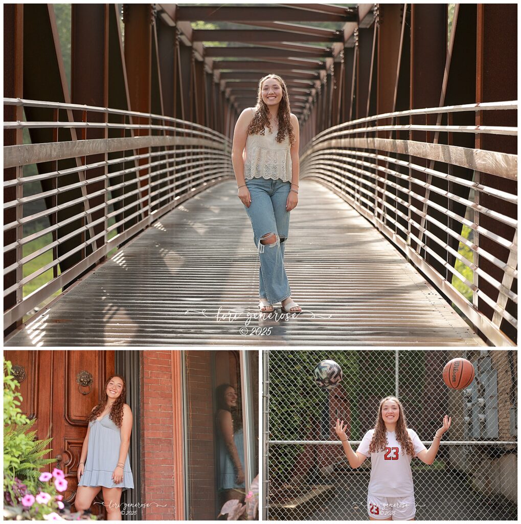 Senior girl photos in Jim Thorpe PA by senior photographer Lori Generose of LG Photography