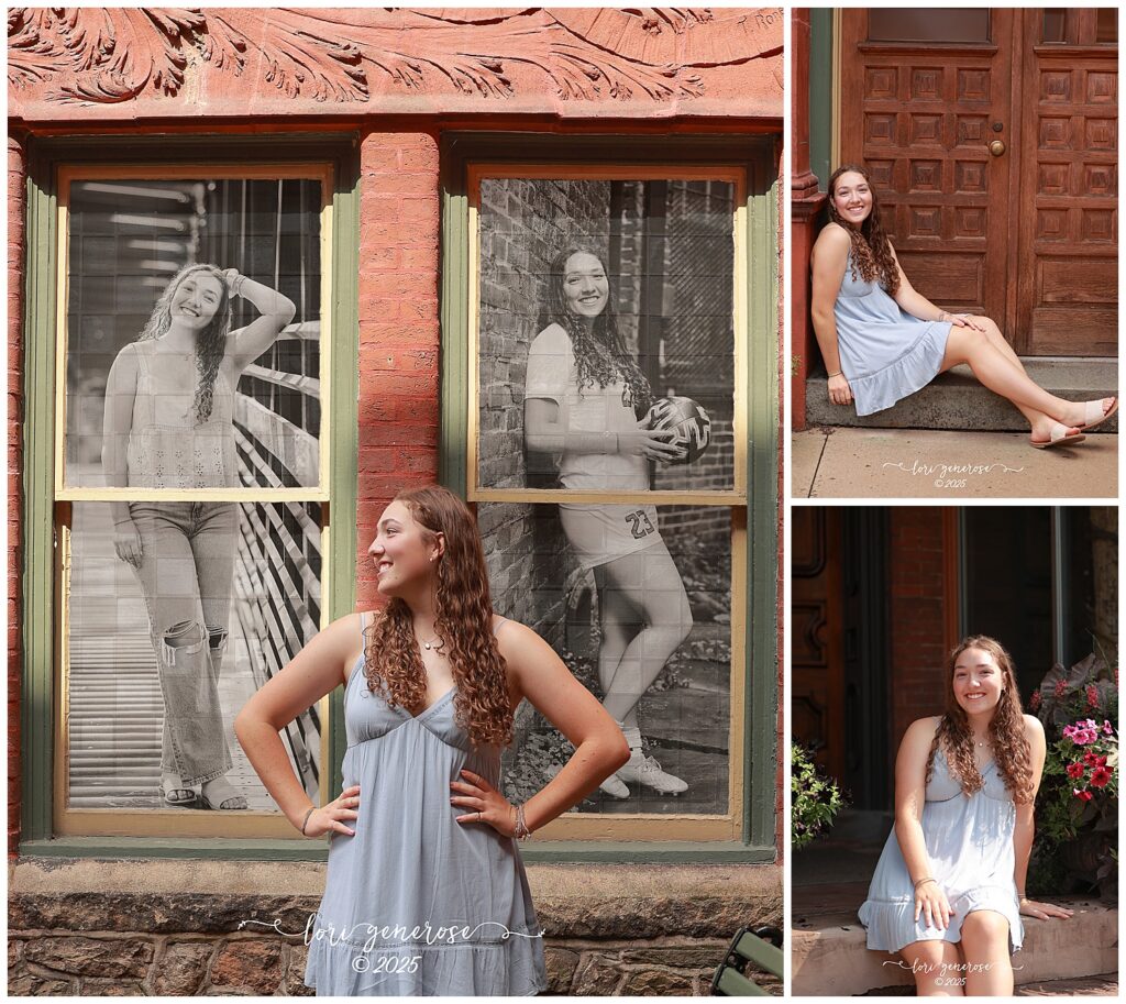 Senior girl photos in Jim Thorpe PA by Lehigh Valley photographer Lori Generose of LG Photography